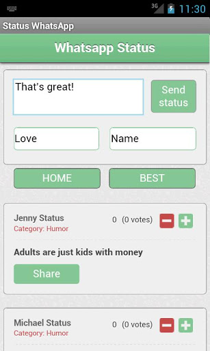 Status WhatsApp for Android Free Download - 9Apps